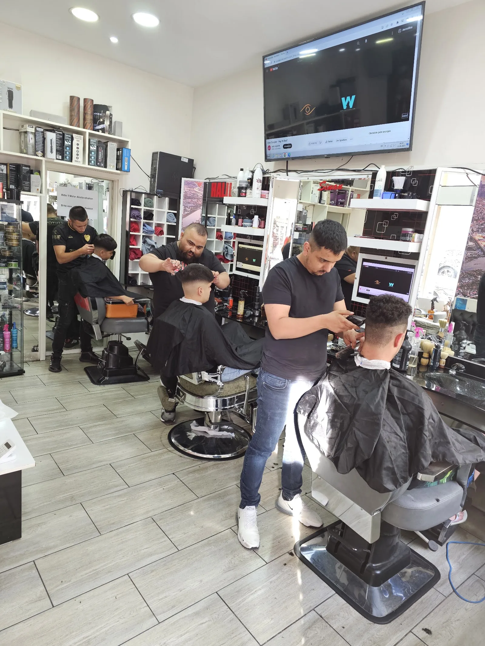 Blick in den Salon